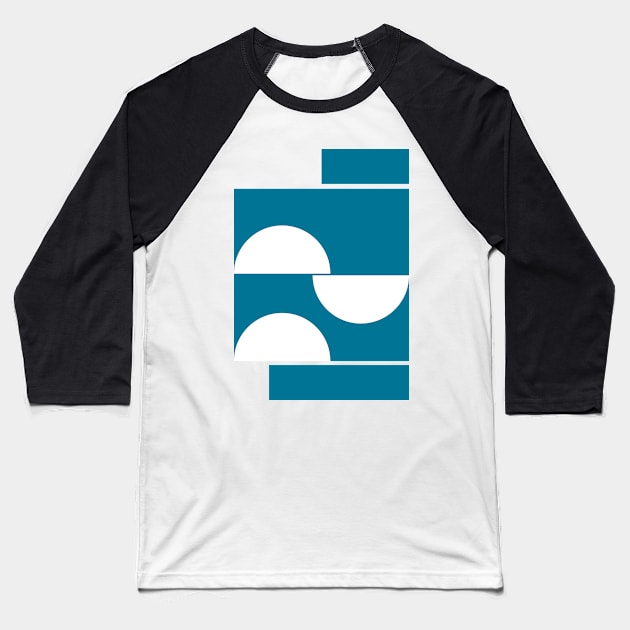 Abstract#57 Baseball T-Shirt by process22